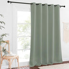 NICETOWN Sliding Door Window Treatment Blackout Patio Door Curtain Panels - Image 8