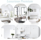 Dimoon 17.7''x393'' Peel and Stick Wallpaper White Contact Paper - Image 8