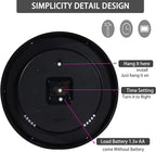 OceeK Wall Clock, Silent Non-Ticking, Modern Small Wall Clocks 8 Inch, Quality - Image 7