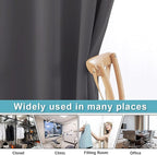 RYB HOME Extra Wide Curtains for Divider Room Separation Soundproof Temporary - Image 4
