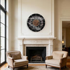 HOIBAI Wall Clock, 24 Inch Moving Gears Clock Large Wall Clock - Image 7