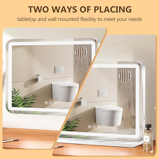 Ratsamee 28" x 20" Vanity Mirror - Image 5