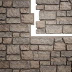 EverStone Cobblestone Faux Stone Panel, Shadow Moss Color - Image 9