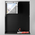 Sumobaby Blackout Curtains for Bedroom Portable 34"x48", No Drill Black Out by Sumobaby