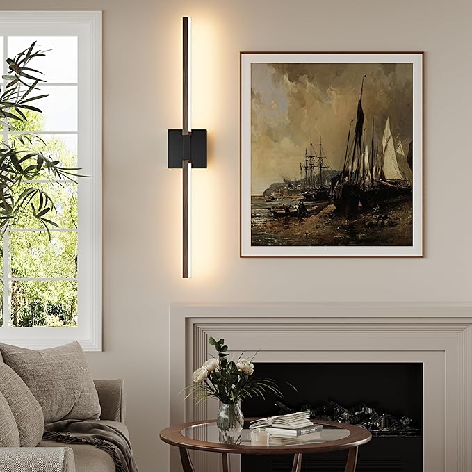Rayogale 36 Inch Rechargeable Battery Operated Wall Sconce Set Two, 8000mAh - Image 7