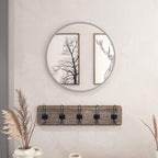 HBCY Creations Small Round Mirror, Living Room and More, Modern Minimalist - Image 2