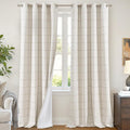 Lajode Plaid Patterned Curtains Thermal Insulated by Lajode