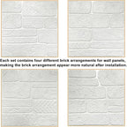 YU LI 3DH 3D Wall Panels Peel and Stick Faux Stone Wall Panel Black 20-Pack - Image 7