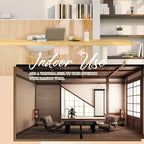 Juexica 3 Pcs Natural Bamboo Wall Panel - Image 5
