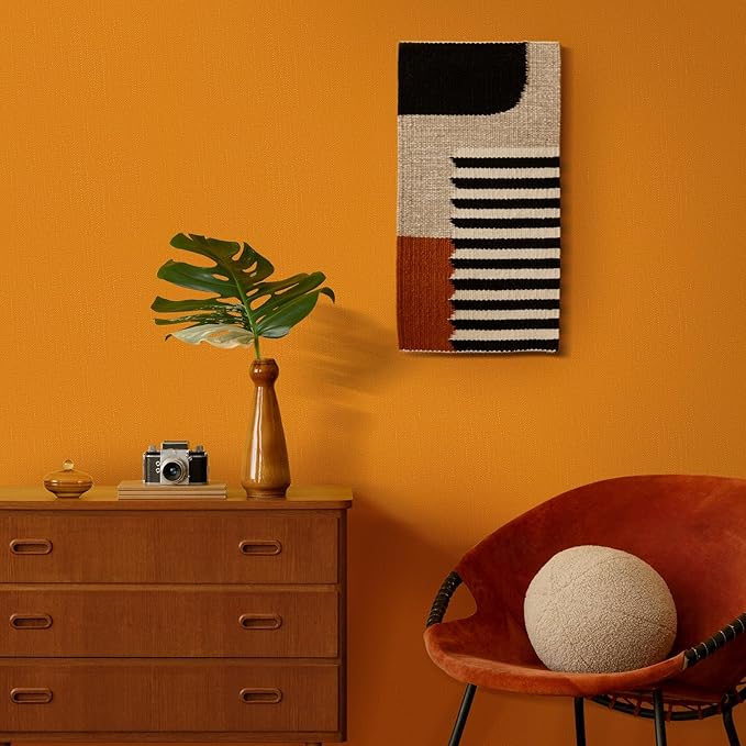 WADILE Grasscloth Peel and Stick Wallpaper 15.7in x 196.8in, Textured Contact - Image 3
