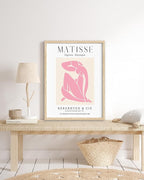 HesenDot Unframed Matisse Pink Wall Art, 12x16in Canvas Prints Poster, - Image 3