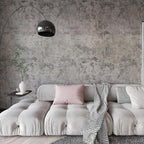BAYYA Cement Gray Contact Paper Concrete Peel and Stick Wallpaper Industrial by BAYYAPeelandStickWallpaper