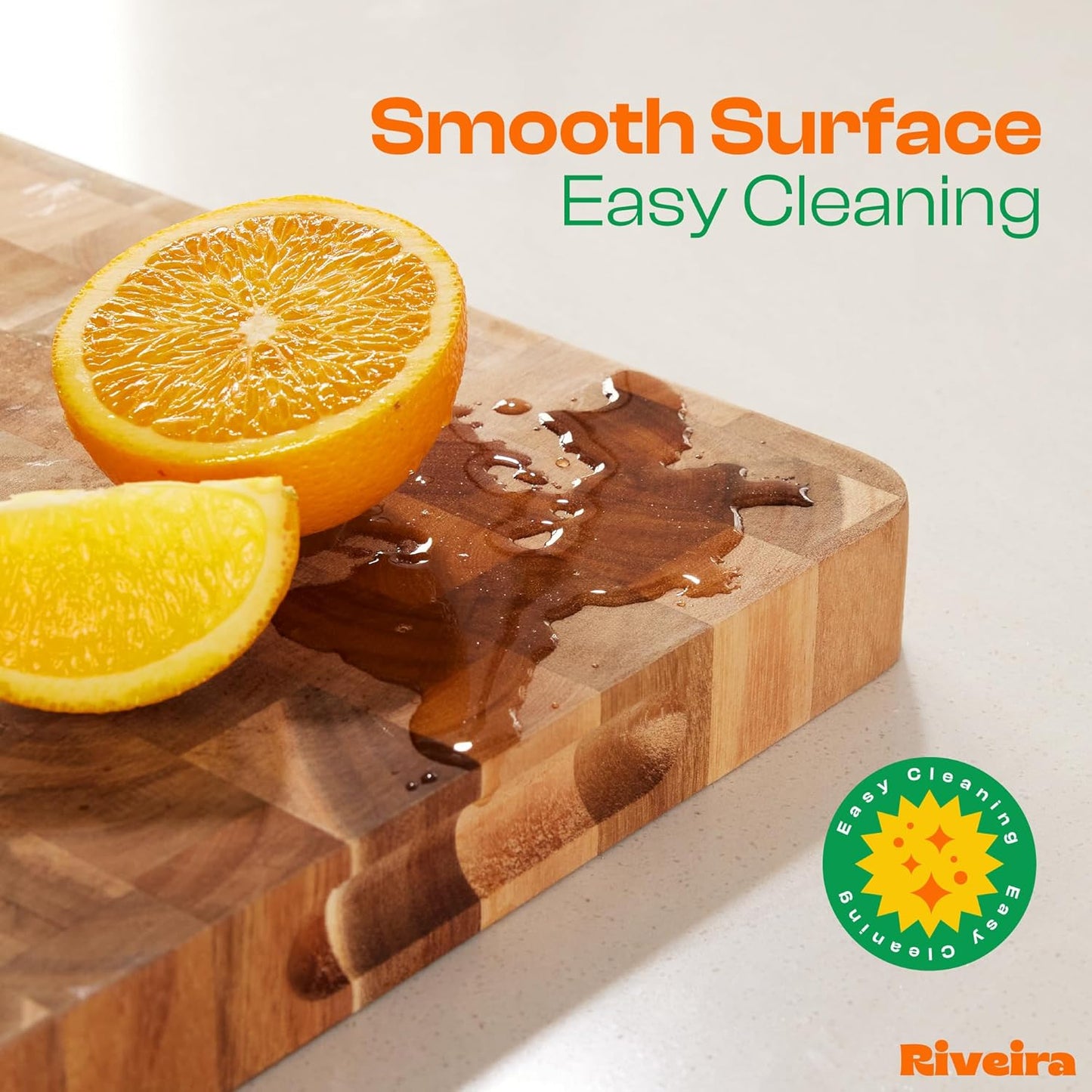 Riveira Acacia Wood Cutting Board – Gourmet Acacia Grandeur: 20 x 14 Wooden Cutting Board – Natural Wooden Cutting Boards For Kitchen Decorative – Innovative Juice Grooves Acacia Wooden Chopping Board