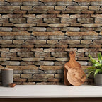 Commomy 3D Faux Stone Peel and Stick Wall Tiles - Image 8