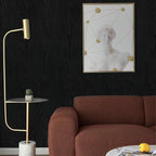 Vinjiasin Black Wallpaper Wood Grain Contact Paper Peel and Stick Wall Paper - Image 3