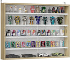 HOMCOM 5-Tier Display Cabinet, Glass Door Cabinet by HOMCOM