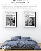 iHery Premium Natural Black OAK Wood 16x20in Champagne Problems On the Rise - Image 7