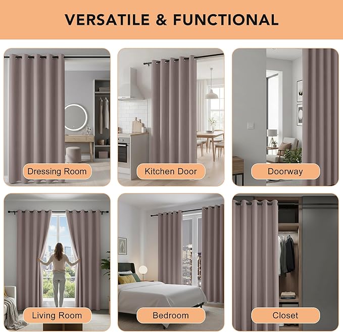 BONZER Room Dividers Curtain - Image 5