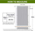 NICETOWN 50% Light Blocking Vertical Blinds - Image 7
