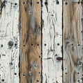 FLFK Rustic Wood Wallpaper Peel and Stick Wood Grain Shiplap Design Wall Paper by FLFK