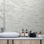 AULIGET 20 Sheets Faux Stone Peel and Stick Backsplash - Image 5
