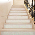 CRE8TIVE Off-White Glitter Wallpaper 8"x354" White Peel and Stick Wallpaper - Image 5