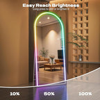 Hasipu Arch Full Length Mirror 77 x 30 in - Image 5