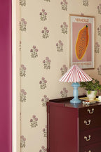 Vintage Floral Peel and Stick Wallpaper Retro Rose Flower Contact Paper - Image 2
