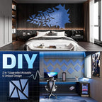 12 Pack Acoustic Panels with Self-Adhesive, Sound Panels High Density, - Image 3