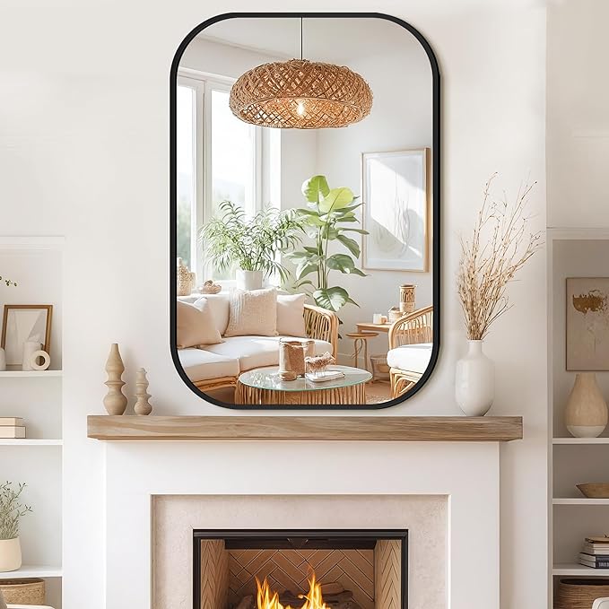 Bathroom Mirror for Wall, HD Reflection Shatterproof Mirror for Living Room - Image 7