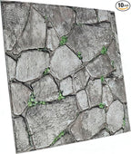 3D Panels Peel and Stick, Simulated Stone Wall, PVC Waterproof Self Adhesive by Stunningwallpanels