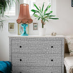 WADILE Grasscloth Peel and Stick Wallpaper 15.7in x 787.4in, Textured Contact - Image 4