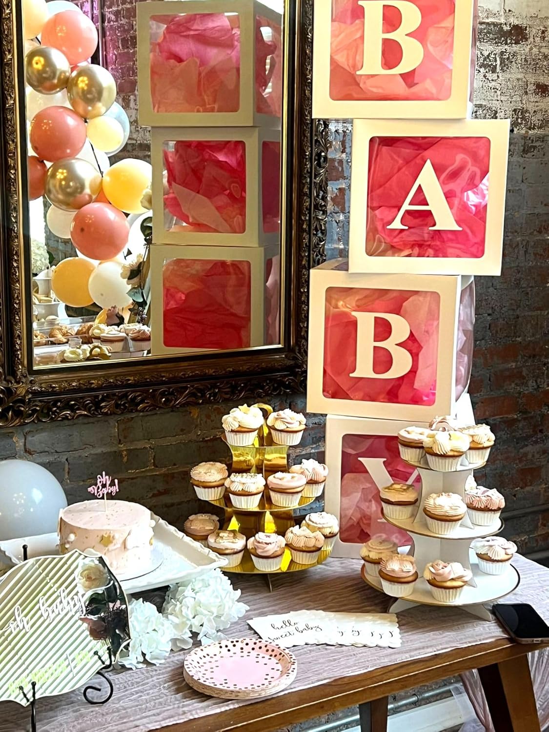 Pink Cupcake Stand, 3 Tier Cupcake Stand