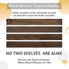 Rusitc Floating Shelves 48 inch Long 8 "deep Set of 1, Heavy Duty Wood Wall - Image 7