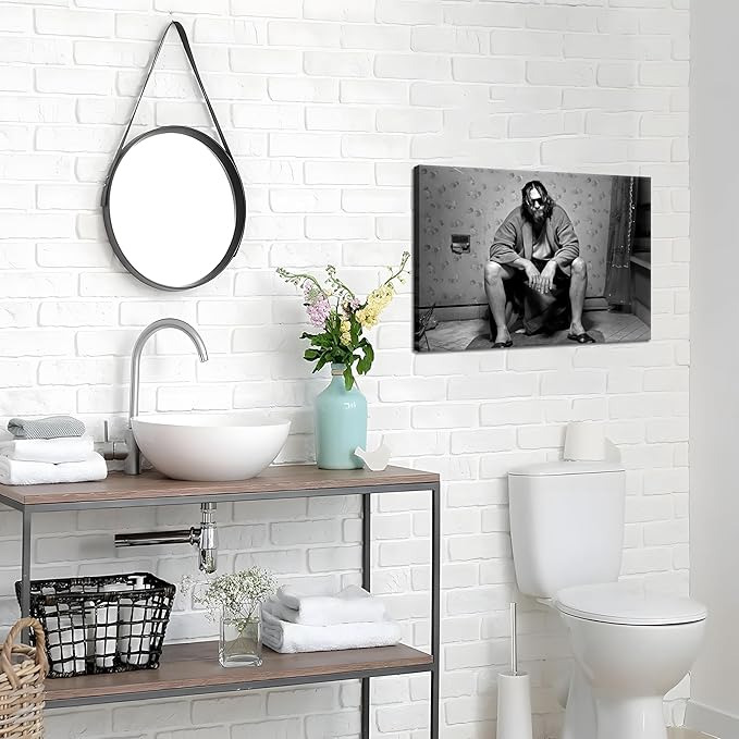 Funny Bathroom Wall Decor for Room Aesthetics - Image 7