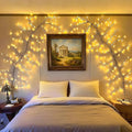 Enchanted Willow Vine Lights for Wall: 7.5FT led Twinkling Tree Branch Light by SolarOutdoorLights
