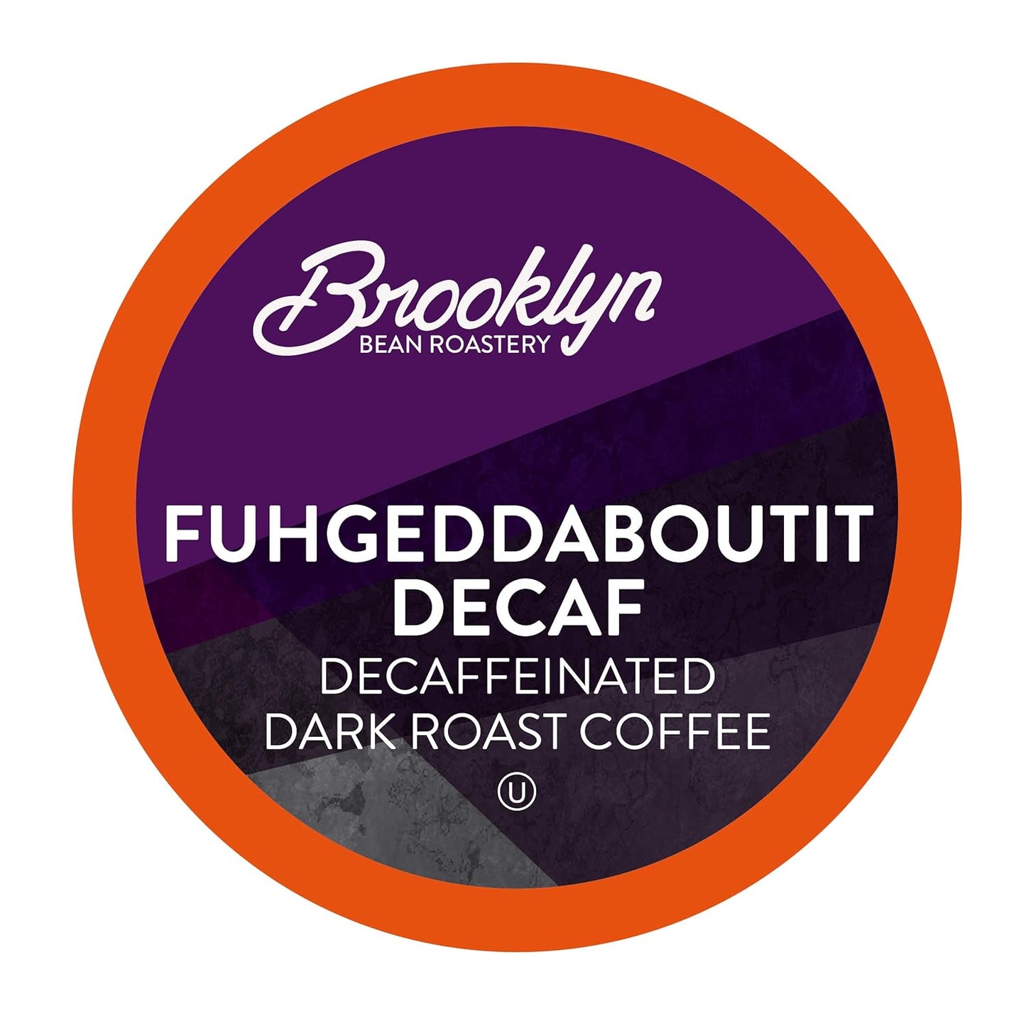Brooklyn Beans Coffee Pods, Fuhgeddaboutit Decaf - Compatible with Keurig K Cup Brewers Including 2.0 Coffee Makers, 40 Count, Bold and Rich