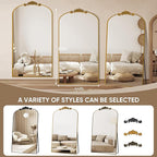 Antok Arched Full Length Mirror, Full Body Mirrors - Image 6