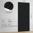 5 Pack Acoustic Panels, 47.2 x 23.6 x 0.35 Inch Sound Proof Panels - Image 2