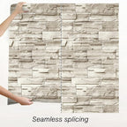 Jeweluck Stone Wallpaper Peel and Stick Brick Wallpaper 17.7”×196.8” Brick - Image 5