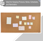 Mr. Pen- Cork Board, Wood Frame, Cork Bulletin Board, Push Pin Board, Cork - Image 6