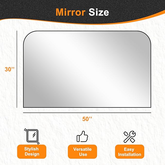 Delma Bathroom Vanity Mirror, Living Room, Entryway Decor - Image 6