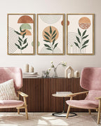 PHOPAGO Boho Wall Art Sage Plant Botanical Bohemain Framed Wall Printing Large - Image 7