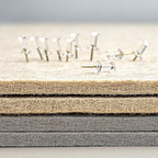 Lightomorrow Bulletin Board, 24 x 18 inches Felt Board - Image 4