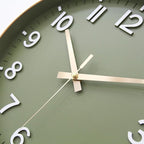 HZDHCLH Wall Clocks Battery Operated, 12 inch Silent Non Ticking Modern Wall - Image 2
