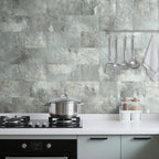 AULIGET 2-Piece Mountain Rock Peel and Stick Backsplash Wall Tiles, Laundry Room - Image 5