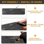 ROOMTEC 6-Packs Faux Stone Wall Covering Panels - Image 5