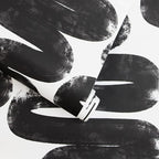 Tempaper x Bobby Berk White & Black Wiggle Room Removable Peel and Stick - Image 4