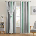 XiDi Blackout Curtains for Bedroom & Kids Room by Addsomecolortolife