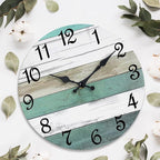 CHYLIN Wall Clock, 14 Inch Wall Clocks Battery Operated Silent Non Ticking - Image 6